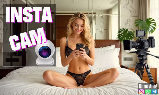 Insta-Cam – Live-Cam-Sexkontakte und Sexting ohne Abo – sofort chatten